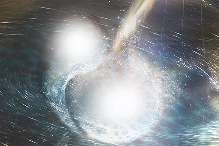 Primeira detecção de ondas gravitacionais de um par de estrelas de nêutrons