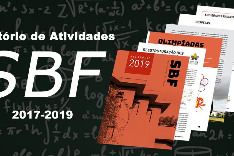 SBF divulga relatório de atividades 2017-2019