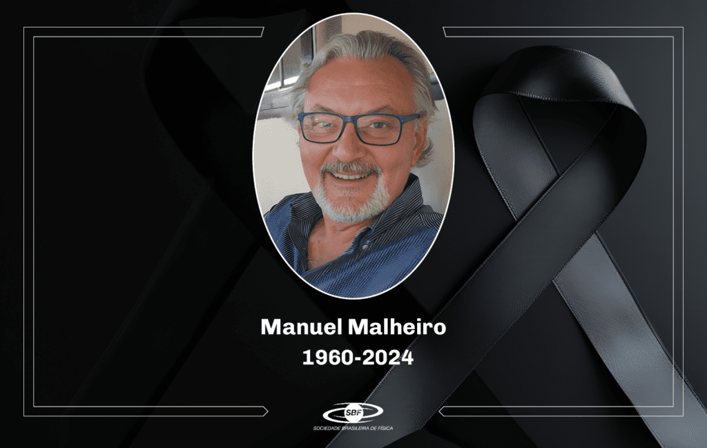 Fundo de luto pela morte de Manuel Malheiro.