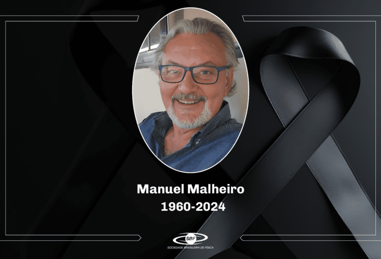 Fundo de luto pela morte de Manuel Malheiro.