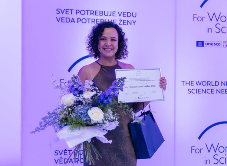 Brasileira vence o prêmio L’Oréal-Unesco Para Mulheres na Ciência na Eslováquia