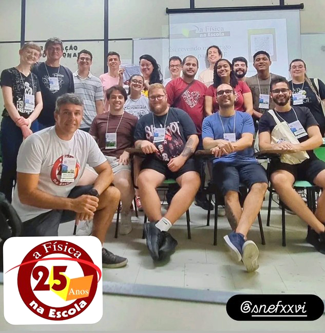 Turma da primeira oficina de escrita de artigos da FnE – XXVI SNEF.